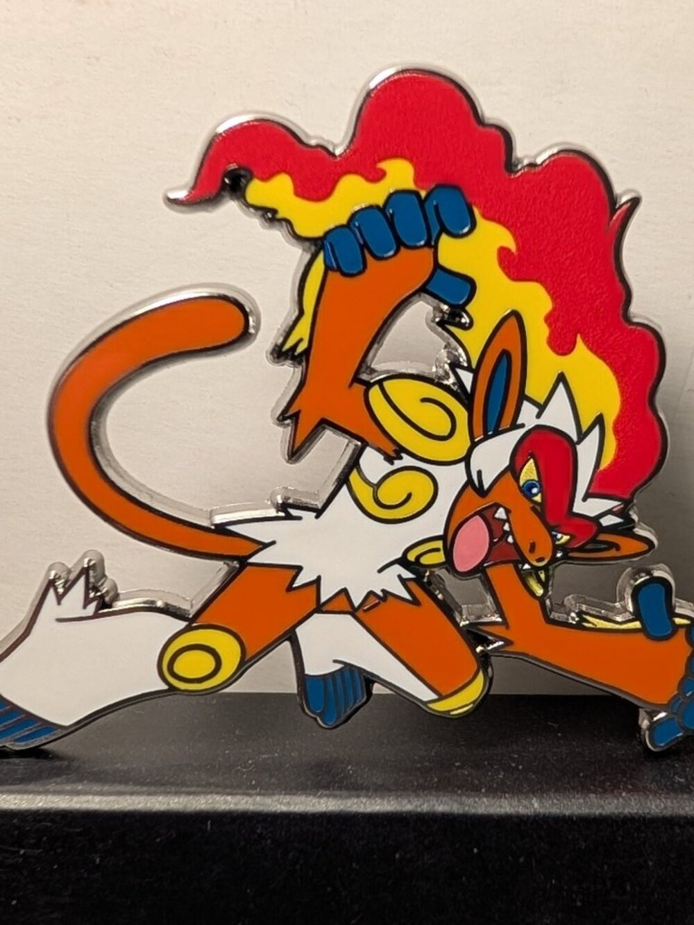 Pokemon Infernape Enamel Pin Official Nintendo Collectible Lapel Badge Figure